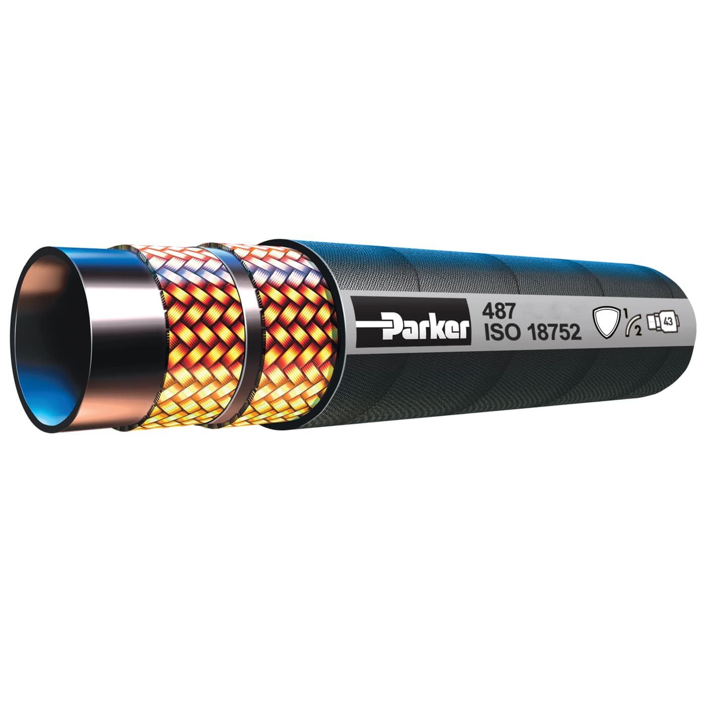 Tuyau à pression de travail constante hydraulique 3 000 psi – Tuyau GlobalCore 487