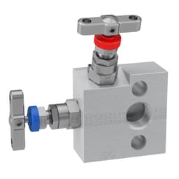 Manifolds d'instruments à 2, 3 et 5 vannes, modèle à pointeau, montage direct - Série H