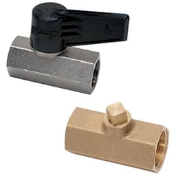 Robinets à boisseau sphérique, série universelle légère