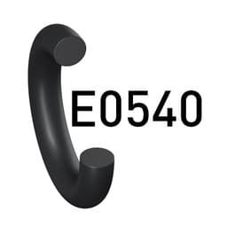 Ethylene Propylene Rubber O-Ring, 80 Shore A, Broad Applicability (Prädifa Series E0540-80)