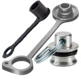 Protective Dust Caps and Plugs (Molded and Metal) for Quick Couplings