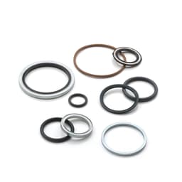 O-Rings, Seals and Retaining Rings for Industrial Fittings